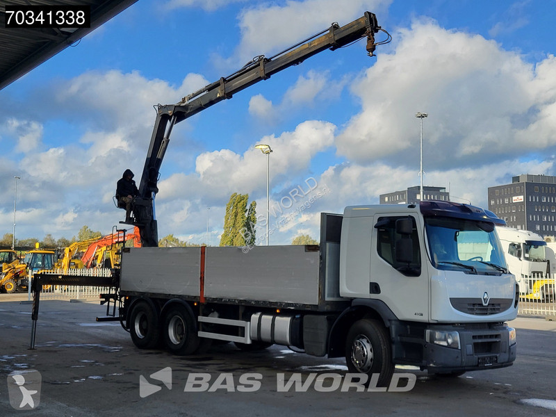 Kamion Renault 410 6X4 HIAB 166 S DUO Crane...