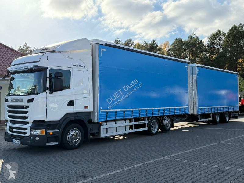 Kamion Scania R410 bez EGR Zabudowy Wecon 120m...