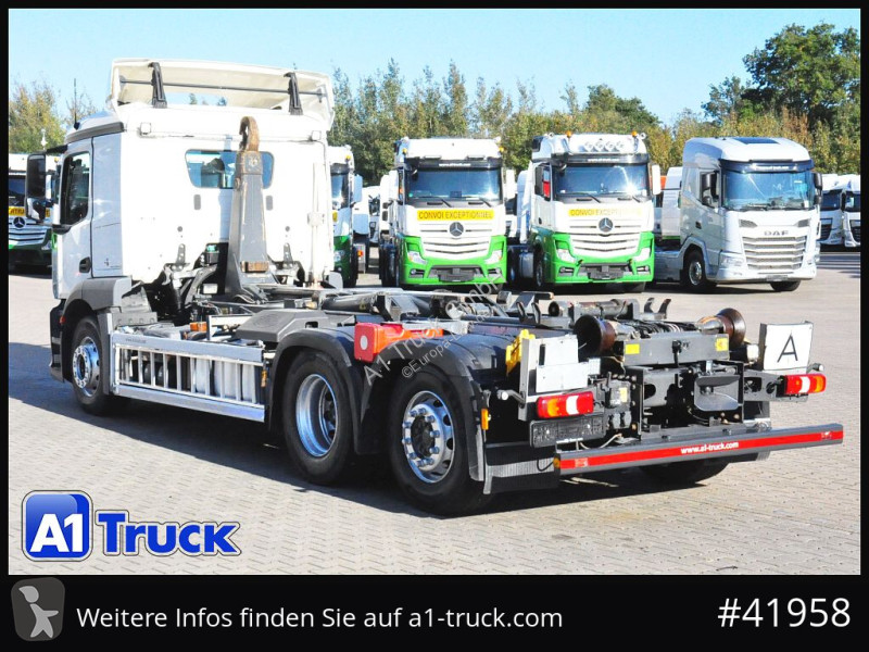 Mercedes Antos 2543  Meiller Schub-Knick...