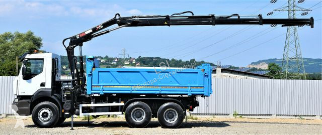 Vrachtwagen Renault KERAX 370 DXI* HIAB 122B-3...