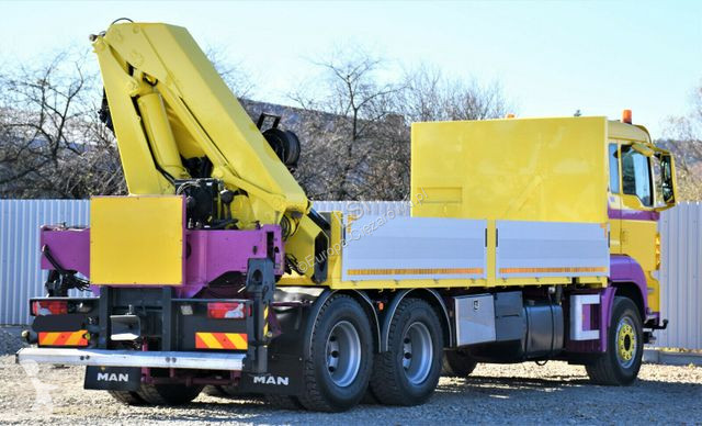 Camion MAN 28.440 Pritsche 5,60* HMF 3000 K5 +...