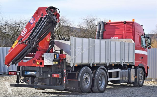 Camion Volvo 480 Kipper 6,20m + HMF 1823 K3 + FUNK