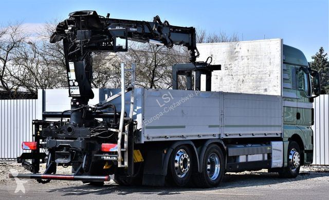 Lastbil MAN TGX Pritsche 6,60 m* ATLAS...