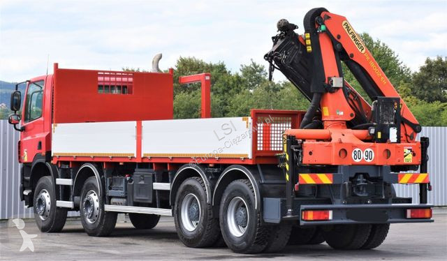 Camion DAF 85410 Pritsche 6,80m + KRAN / FUNK/8x4