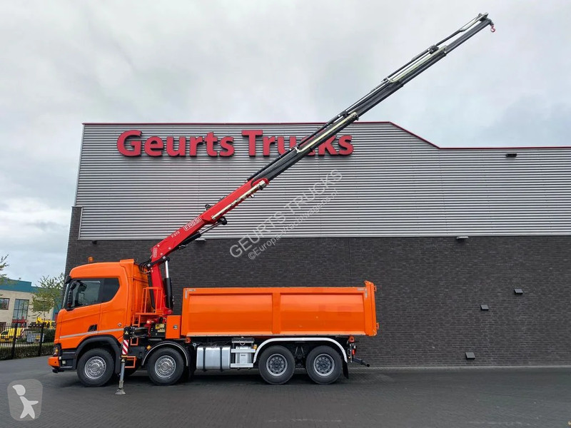 Kamion Scania R650 V8 NS XT 8X4 + KIPPER +...