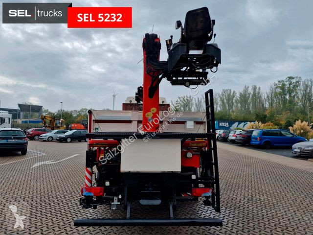 Camion MAN TGX / Intarder / Fassi / Lenkachse