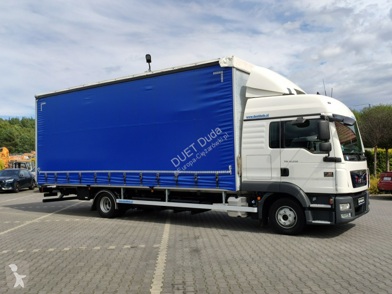 Camion MAN TGL12.250 E6 Firana Tył Drzwi Dach...