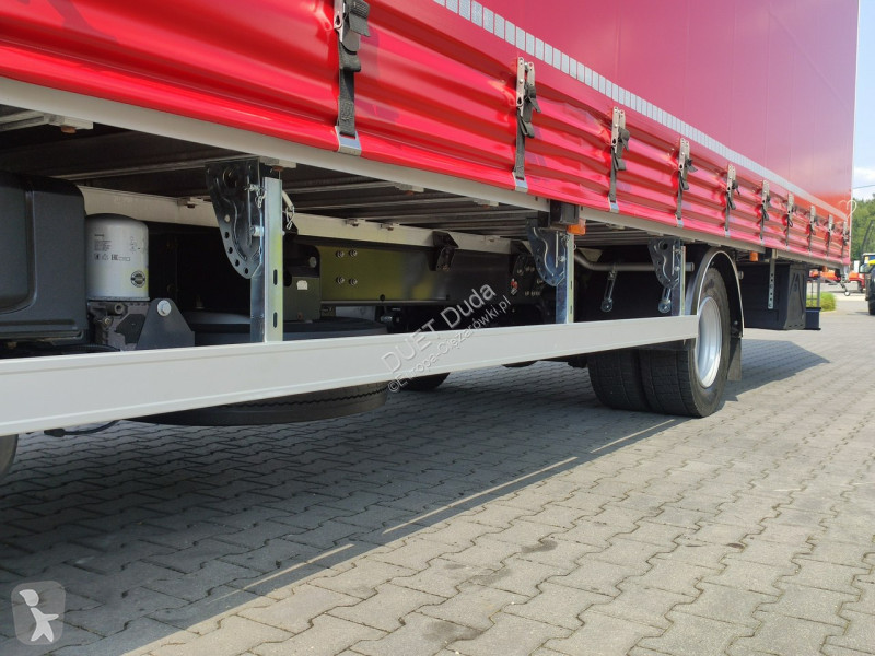 Kamion Renault D12.240 E6 Firana Tył Drzwi...