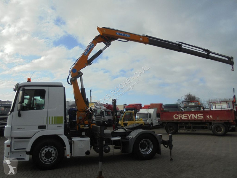 Camion Mercedes 1846 + Euro 5 + EFFER 250 Crane...