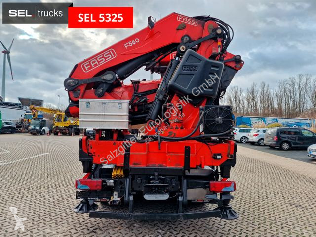 Lastbil MAN 35.480 8X4H-6 BL / Intarder / FASSI...
