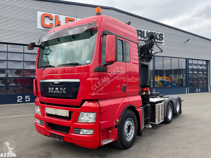 Kamion MAN 28.440 Fassi 29 Tonmeter laadkraan