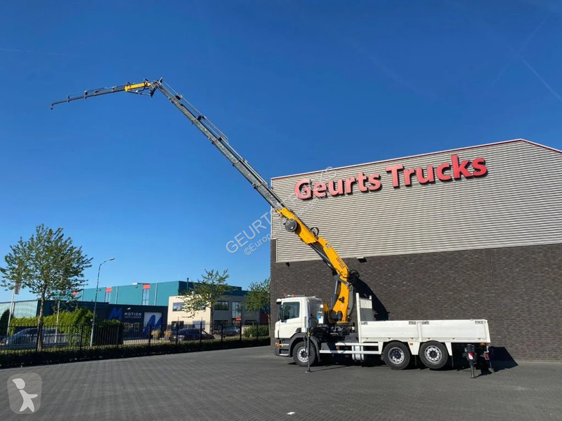 Kamion Scania P250 6X2 + COPMA 510.7 + JIB J4...