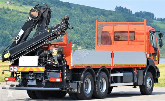 Kamion Renault KERAX 410 * HIAB 144 B-3 HIDUO /...