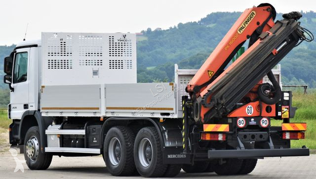 Camión Mercedes ACTROS * PK 16002 C + FUNK/6x4