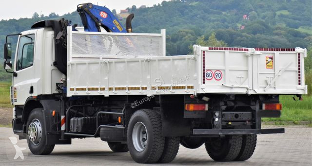 Camion DAF 75310 *Kipper 5,10 m + KRAN *TOPZUSTAND
