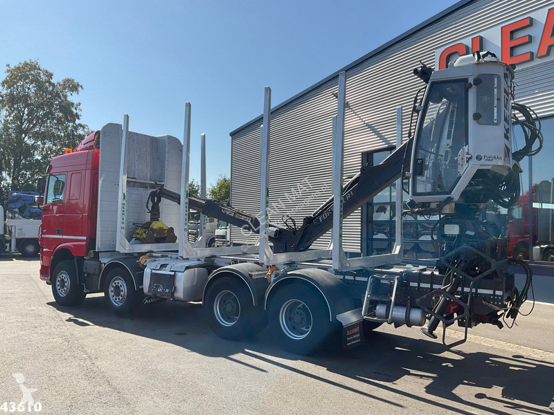 Camion DAF FAD  530 8x4 Holzkran