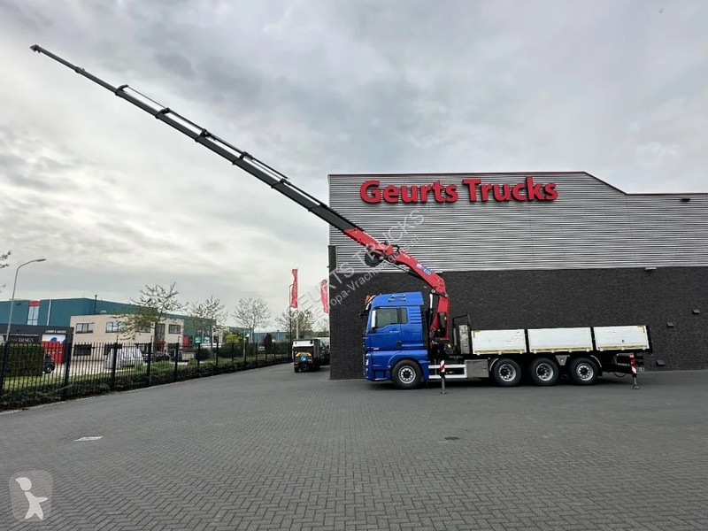 Kamion MAN 33.560 8X4 TRIDEM + HMF 4020-K8...
