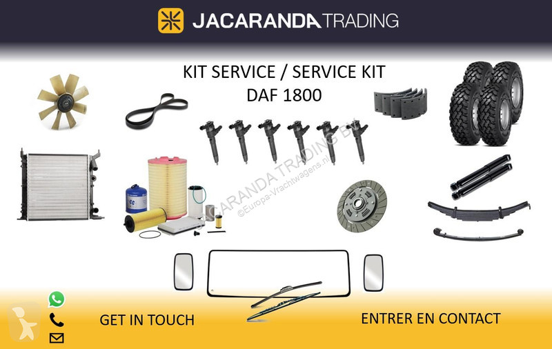 شاحنة DAF 4x4 FULL STEEL SUSPENSION - (80x IN...