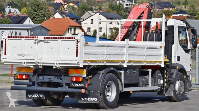 Kamion Volvo 290 KIPPER 4,90m * FASSI F95A.22 +...