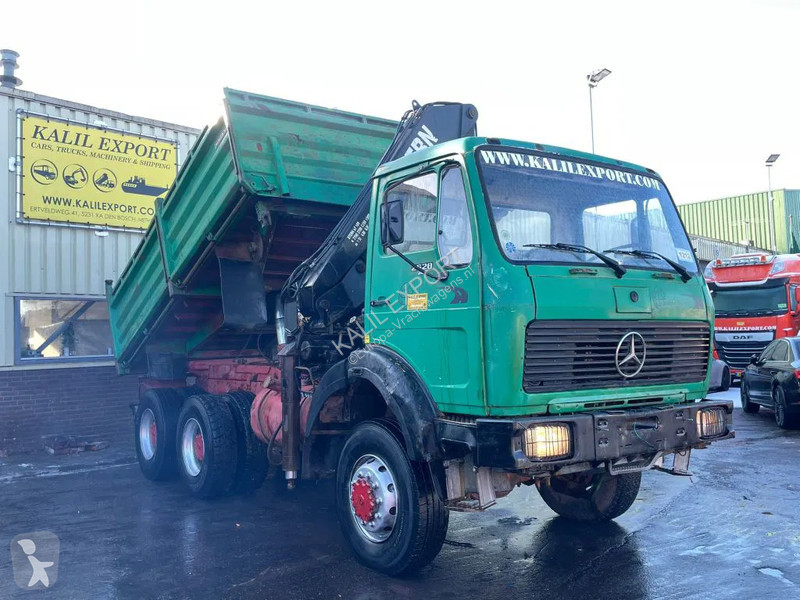 Camion Mercedes SK Kipper 6x6 V8 Big Axle's...