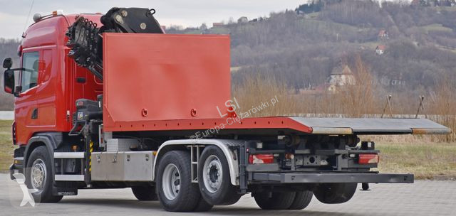 Camion Scania 400 * Abschleppwagen 6,40m* KRAN...