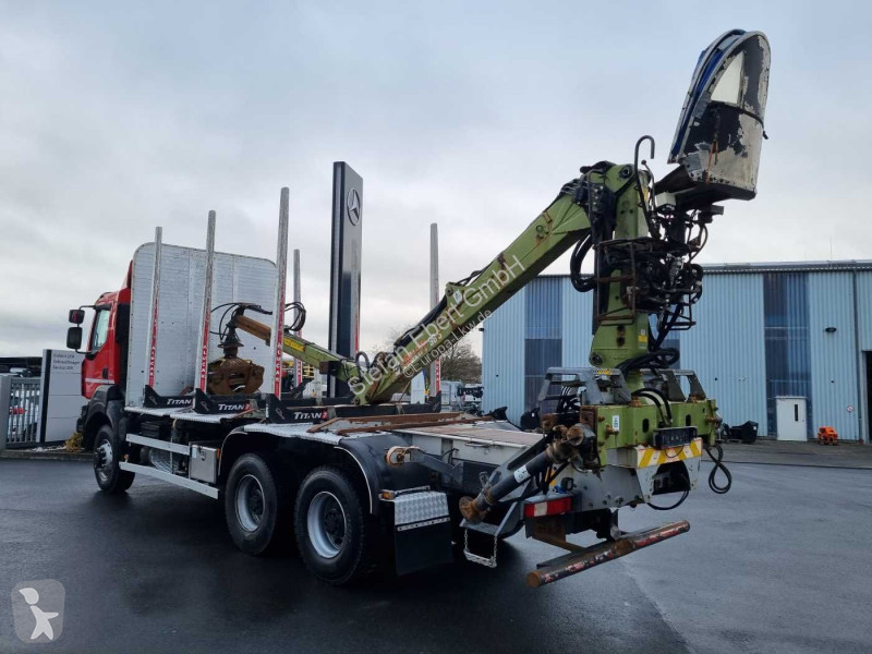 شاحنة Renault 460.35 DXI 6x6 Loglift 96 S...