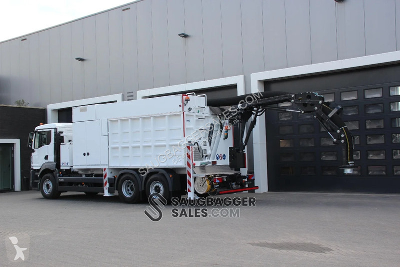 Camion MAN 26.510 6X2-4 MTS DINO 8 SAUGBAGGER