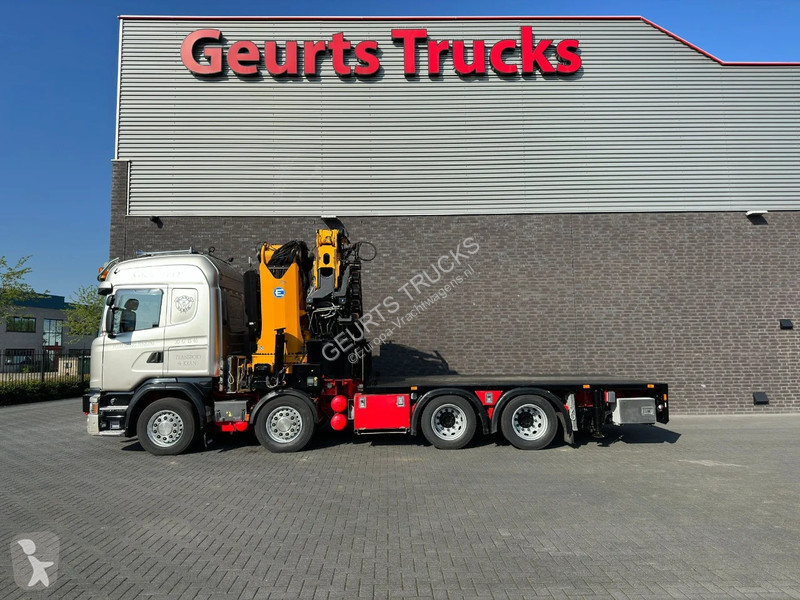 Kamion Scania G450 8X4 + EFFER 1255/8S + JIB 6S...