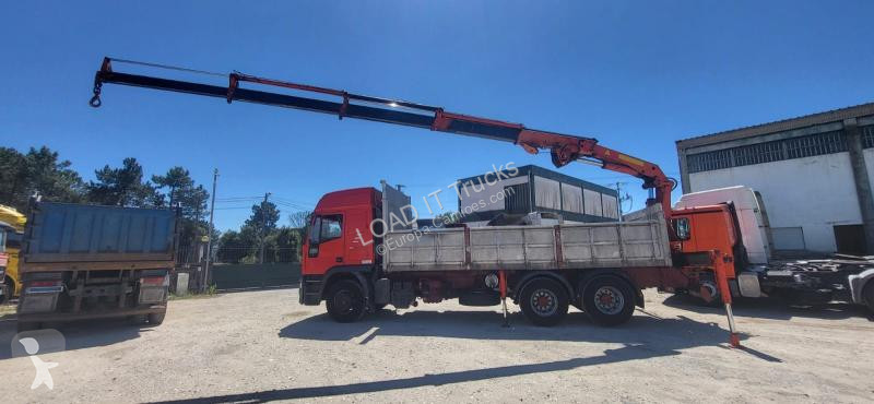 Camion Iveco 240E42 with Palfinger Crane