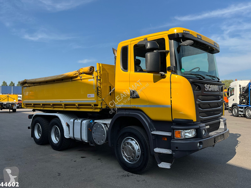 Camion Scania 480 6x4 Kipper 10m³ Full Steel