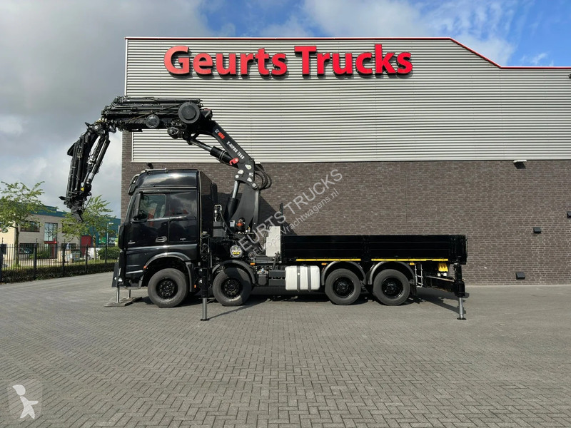 Camion Mercedes 3251 8X4 + HIAB 1058 E-8 + JIB...