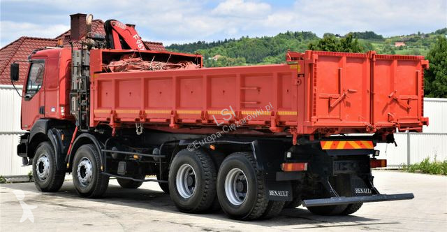 Kamion Renault KERAX 420 DCI Kipper 6,30m+FASSI...