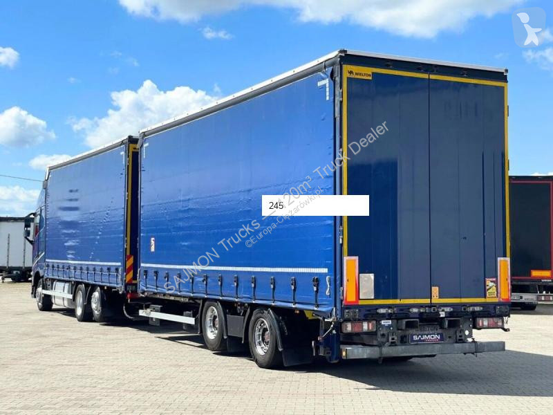 Kamion s návěsem Volvo FH 460 / ZESTAW TANDEM...