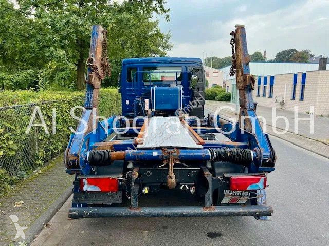 Camion MAN 12.250 Absetzkipper Heimann Mit...