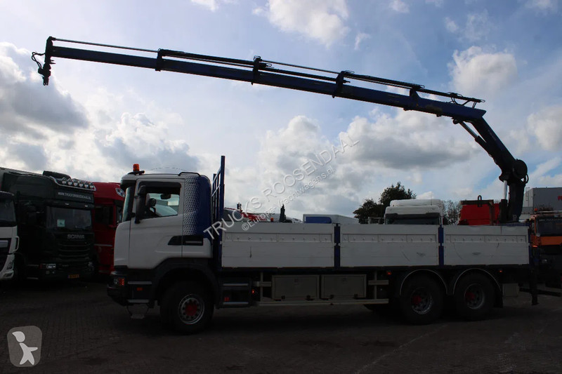Kamion Scania 440 hiab 166-4 hipro + 6x4 +...