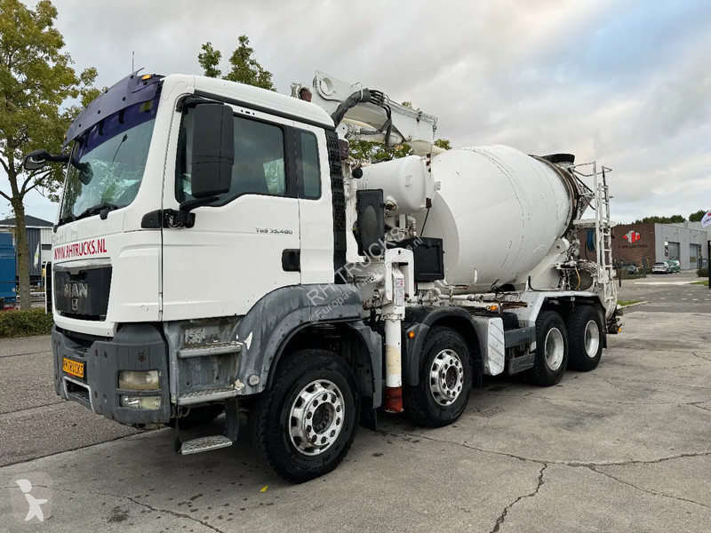 Béton MAN 35.400 8X4 PUTZMEISTER PUMP 21-3 +...