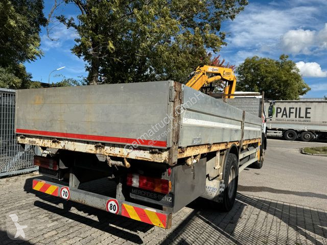 Kamion Mercedes Pritsche mit Kran COPMA 1130/3 5t