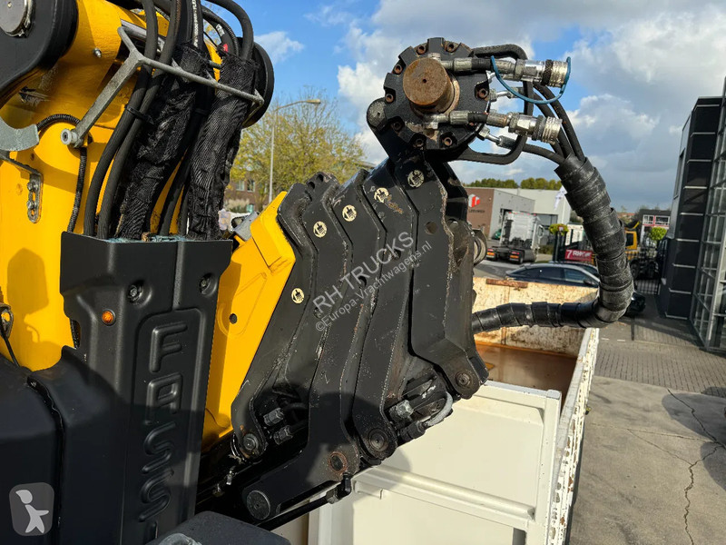 Lastbil Mercedes 4448 8X4 + EURO 6 + FASSI F315...