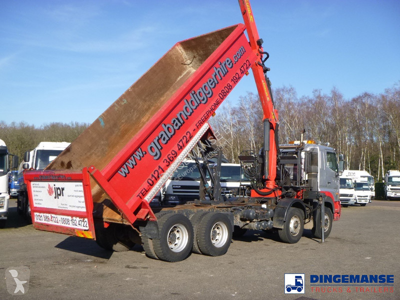 Camion Hino FY1EUKA 8x4 tipper RHD + Palfinger...