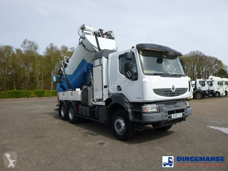 Camion Renault 450 dxi 6x4 RHD Rivard vacuum...