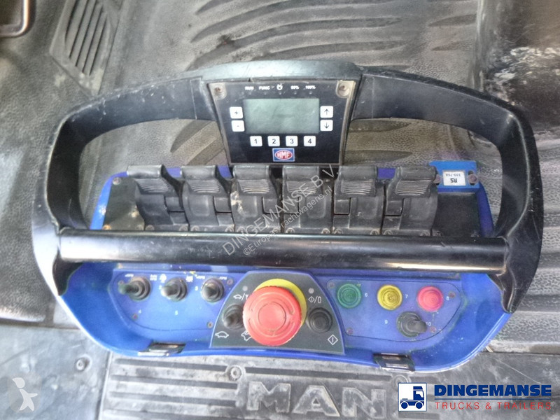Camion MAN TGS 6X2 RHD + HMF 1420-K2 + grapple