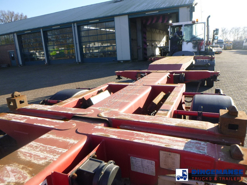Kamion  4-axle container combi trailer (3 + 1...