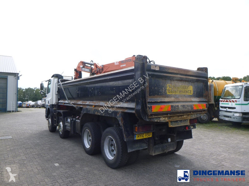 Camion DAF 85360 8X4 RHD tipper + Terex 118.2...