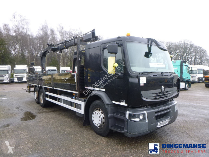 Kamion Renault 380 dxi 6x2 RHD + Hiab XS122 Duo