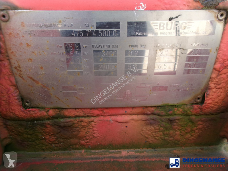Kamion Burg 3-axle container chassis 20,30 ft +...