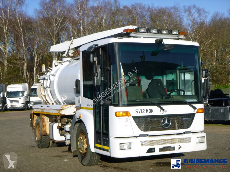 Camião Mercedes 1824 4x2 Whale vacuum tank 8.1 m3