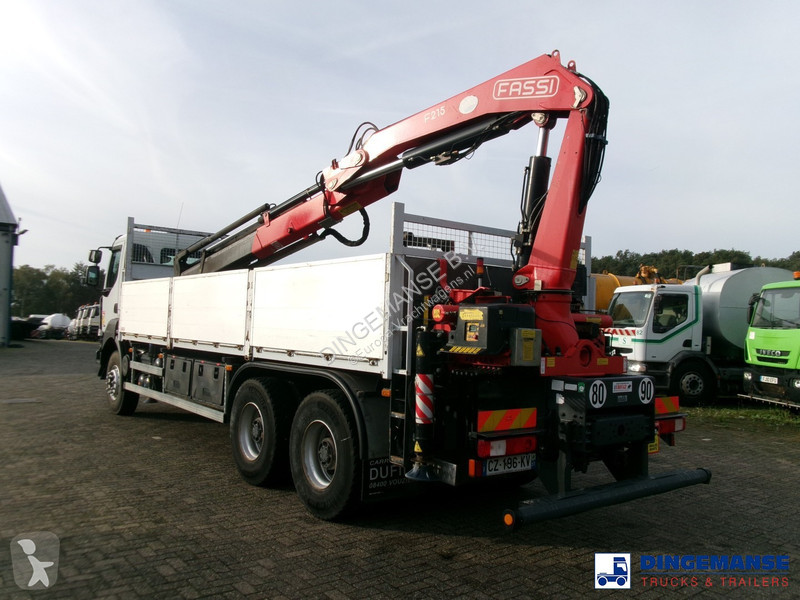 Kamion Renault 380 dxi 6x4 + Fassi F215A.0.23