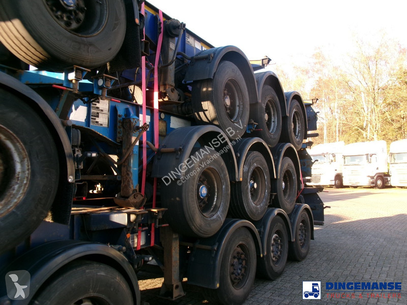 Kamion  Stack - 3 x splitter container chassis...