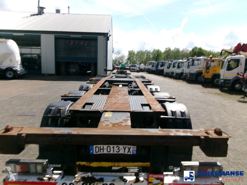Vrachtwagen Krone 3-axle container trailer...