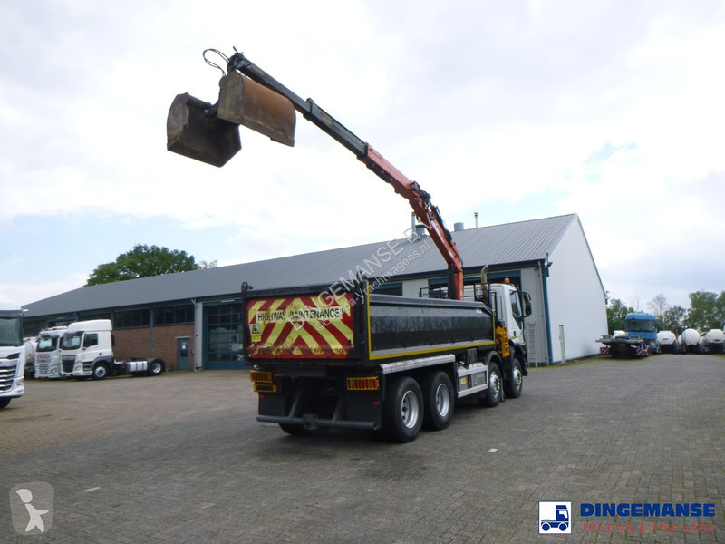 Camion Iveco 360 Euro 6 8x4 RHD tipper + Atlas...